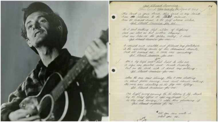 La superbe exposition Woody Guthrie, avec des articles de Bob Dylan et John Lennon, ouvre ses portes à New York
	
	
