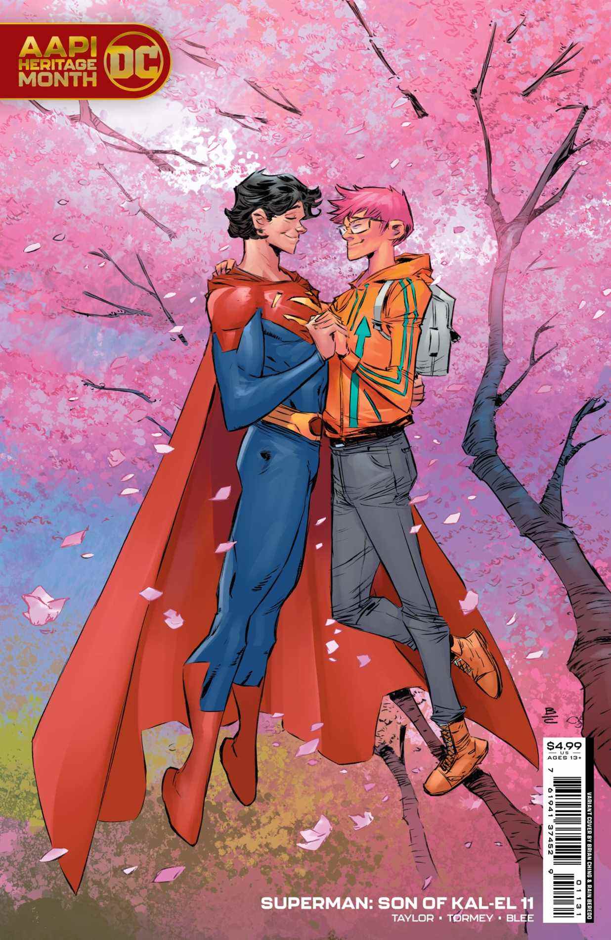 Superman : fils de Kal-El #11 variante AAPI