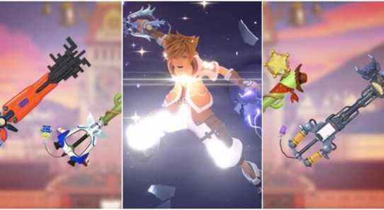 Kingdom Hearts III Sora Keyblades