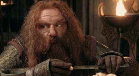 Gimli in the tavern