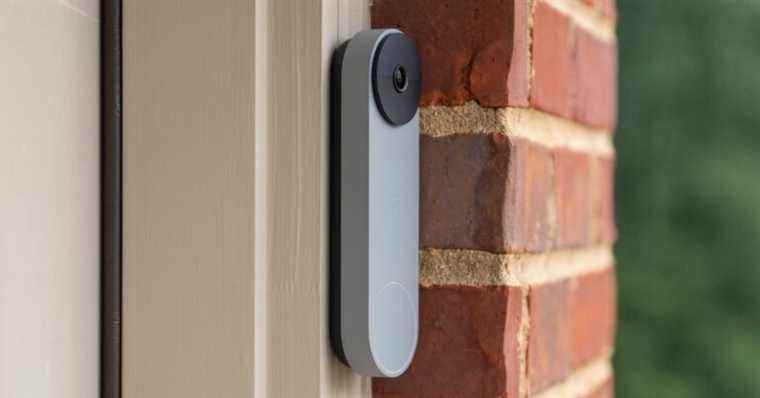 Google Nest Doorbells, les caméras ont des problèmes de charge de batterie par temps froid