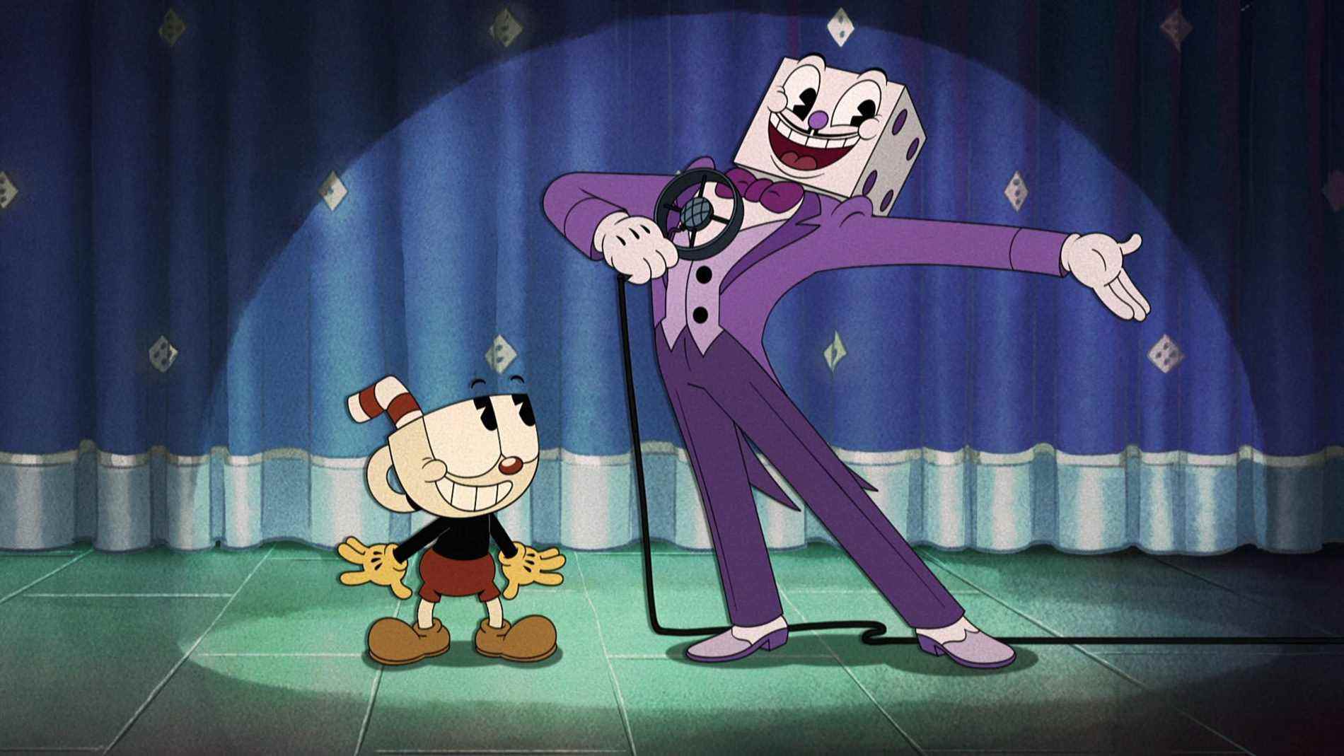 Les dés King Show de Cuphead