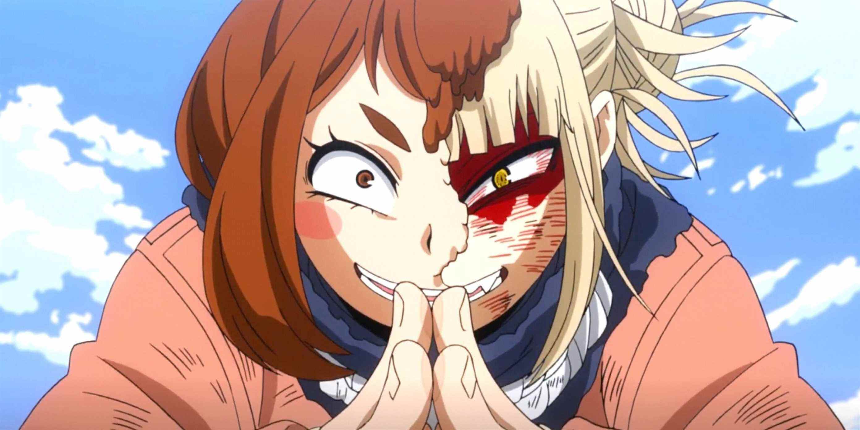 Mon héros Academia Himiko Toga se transforme en Ochako