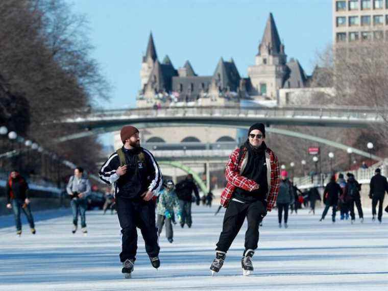 Ouverture de toute la patinoire du canal Rideau vendredi