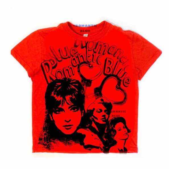 T-shirt bébé romantique bleu