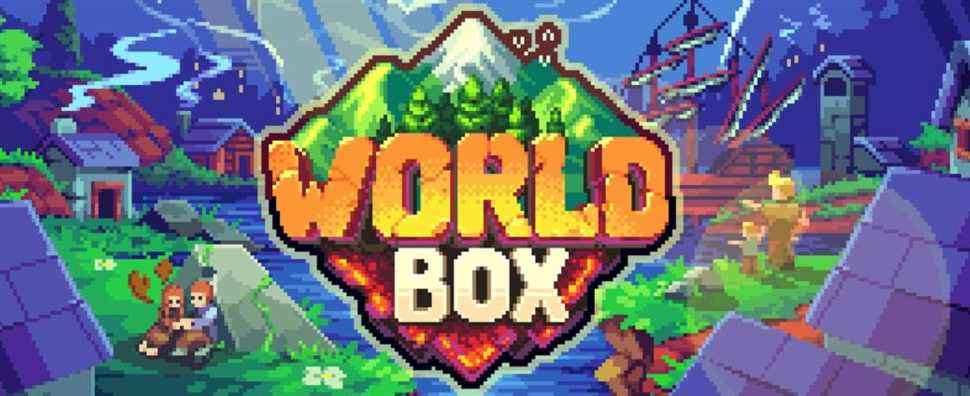 Logo and banner for Worldbox - God Simulator