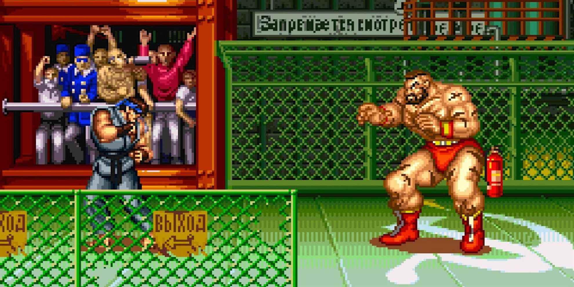 Combattre un match dans Street Fighter 2 