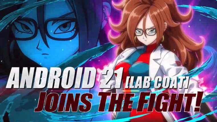 Dragon Ball FighterZ ajoute Android 21 (Lab Coat) la semaine prochaine
