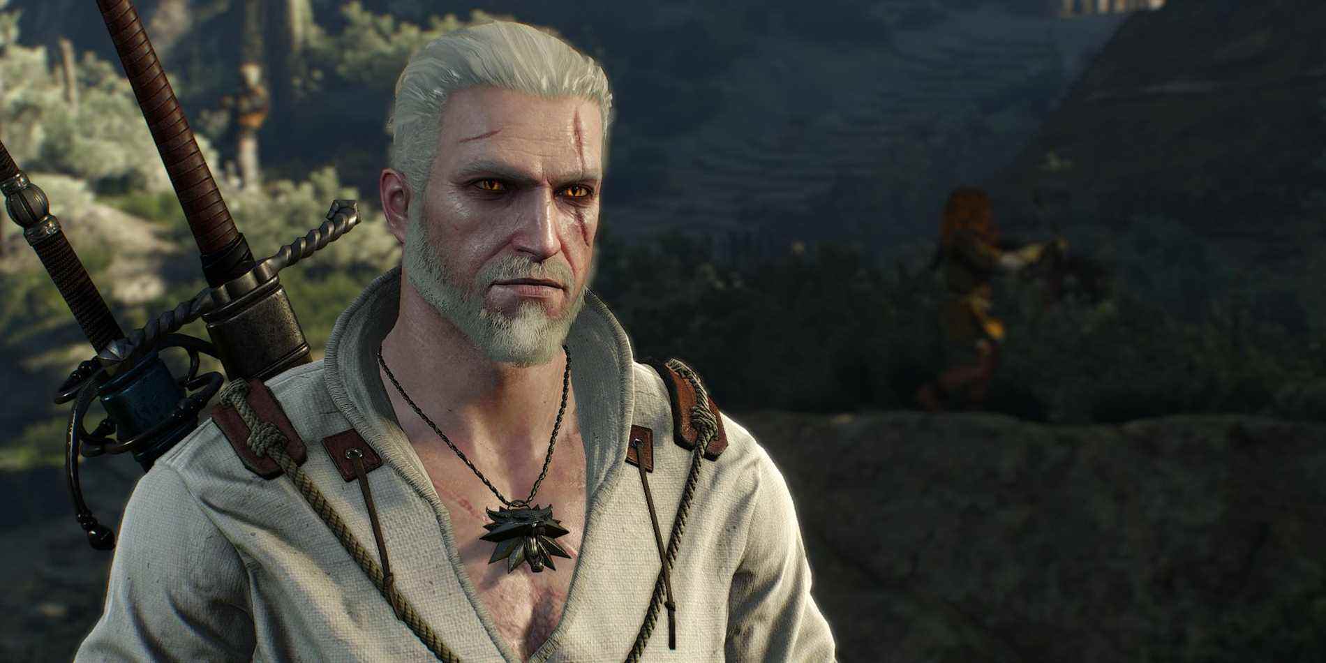 Geralt dans The Witcher 3