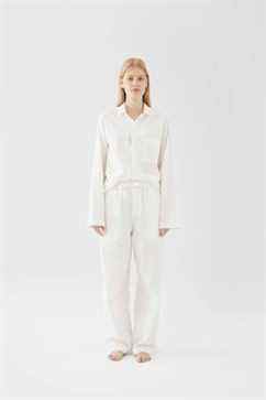 Tekla Poplin Sleepwear Ensemble chemise et pantalon