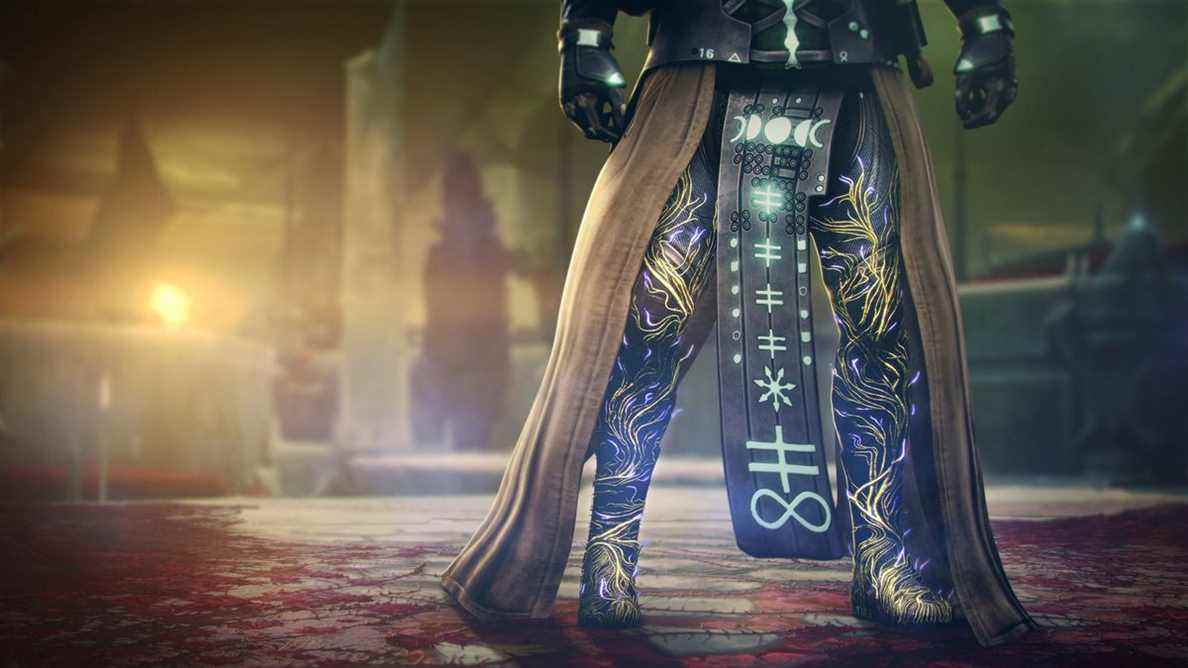 Filaments sécants Warlock Jambes exotiques