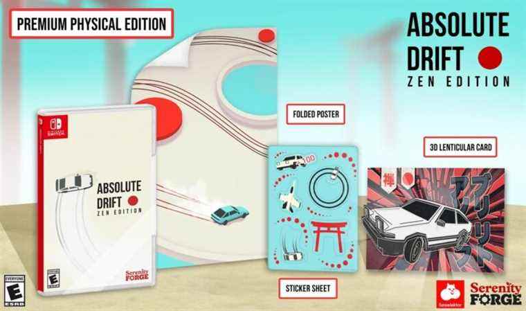 Absolute Drift sort en version physique sur Switch
