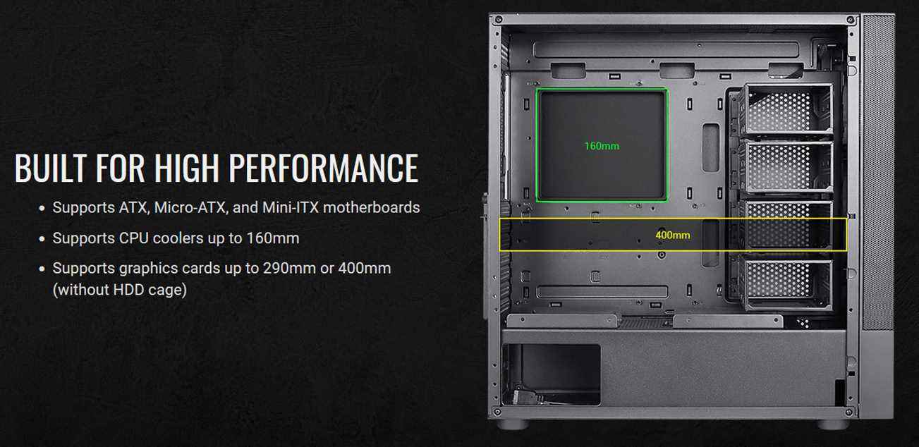 Boîtier AeroCool Cipher avec 16 baies de lecteur