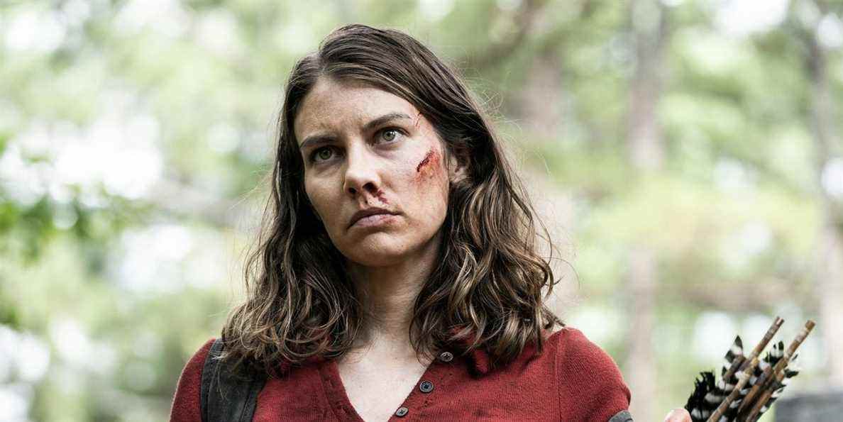 La star de Walking Dead, Lauren Cohan, révèle un moment coupé du dernier épisode

