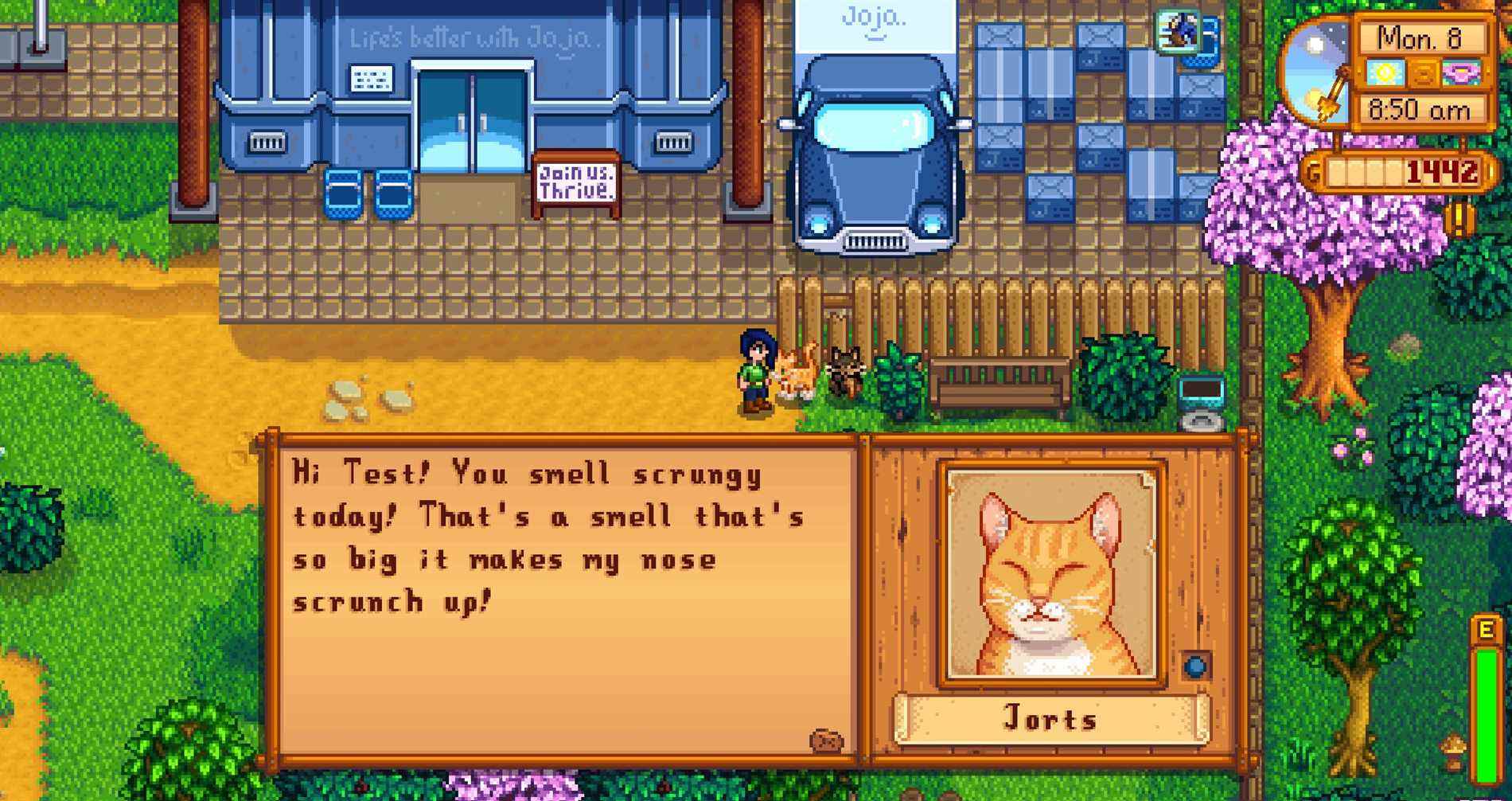 Stardew Valley: mod Jorts et Jean the Helper Cats