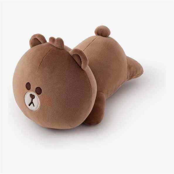 Line Friends Collection Mini Friends Ours brun en peluche