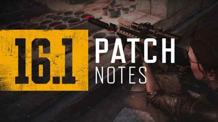 Notes de mise à jour de la mise à jour PUBG 1.97 ;  Disponible pour la mise à jour 16.1 ce 23 février