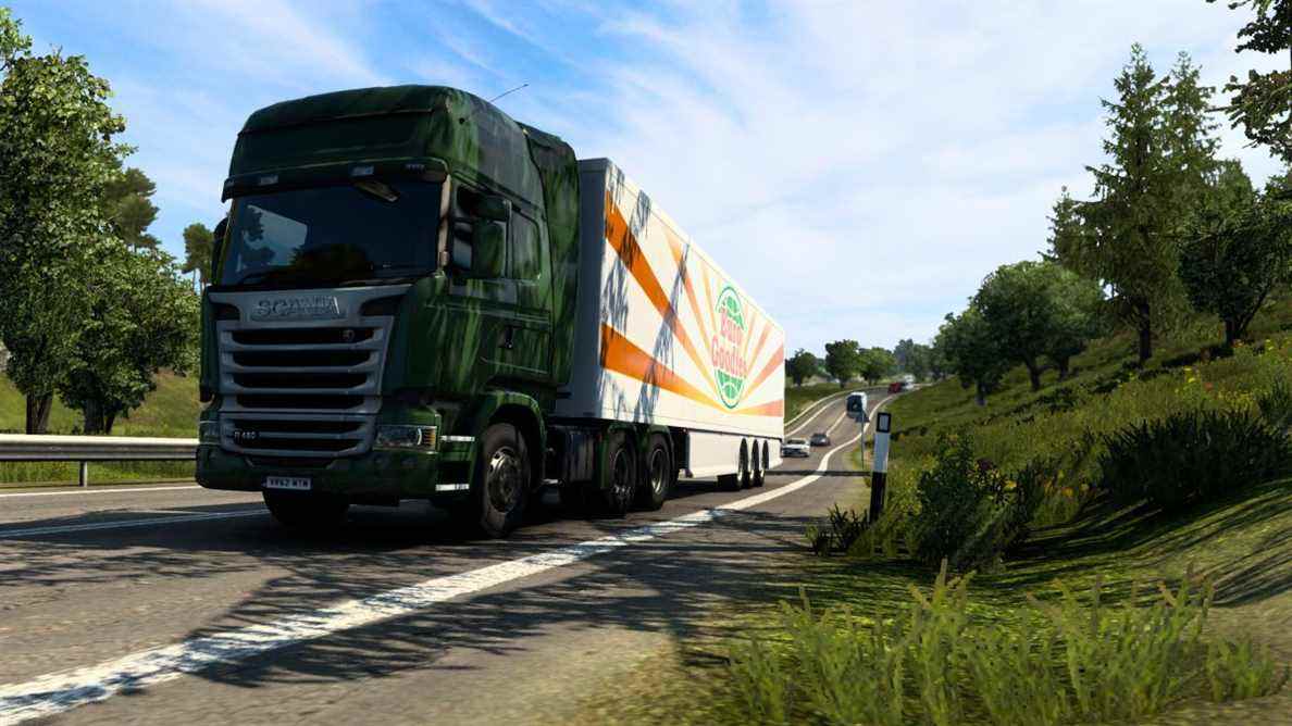 La prochaine mise à jour d'Euro Truck Simulator 2 mettra les routes cachées sur la carte lorsque vous les découvrirez
