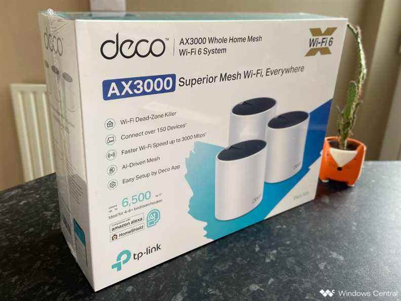 TP-Link Deco X55 en boîte