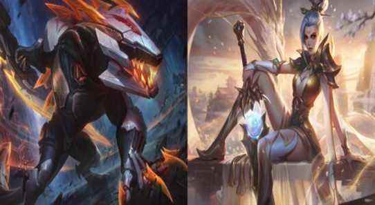 League of Legends Riven and Renekton