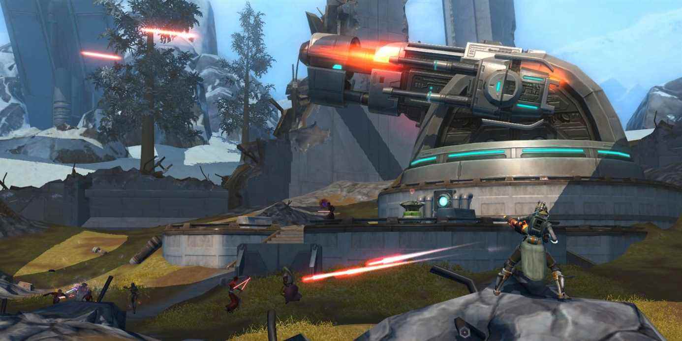 Point de capture de la zone de guerre Star Wars The Old Republic