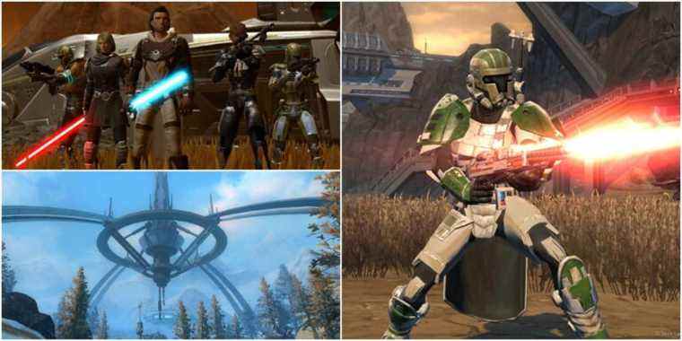 A Split Image Of Star Wars The Old Republic Everything You Need To Know About Warzone