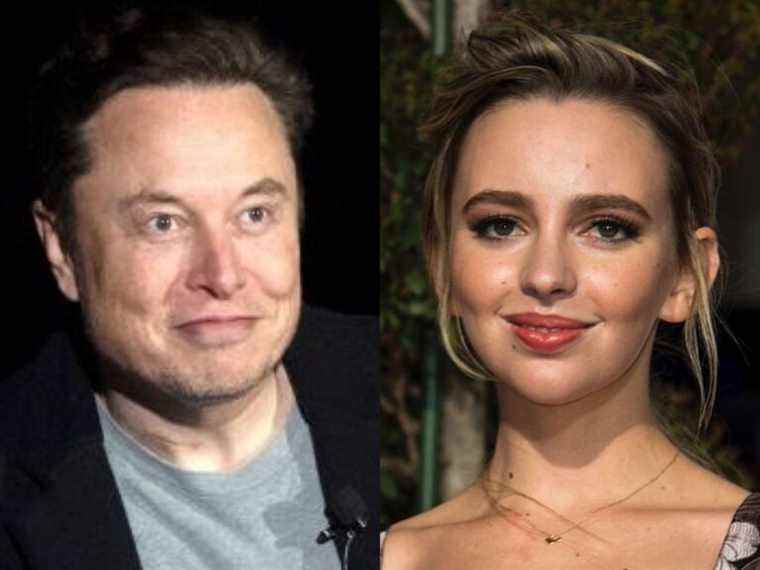 COUREUR DE JUPONS?  La nouvelle petite amie d’Elon Musk a joué Britney Spears dans un téléfilm