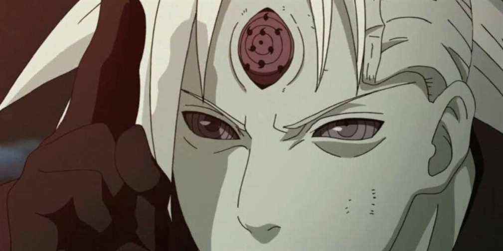 Rinne-Sharingan sur le front de Madara