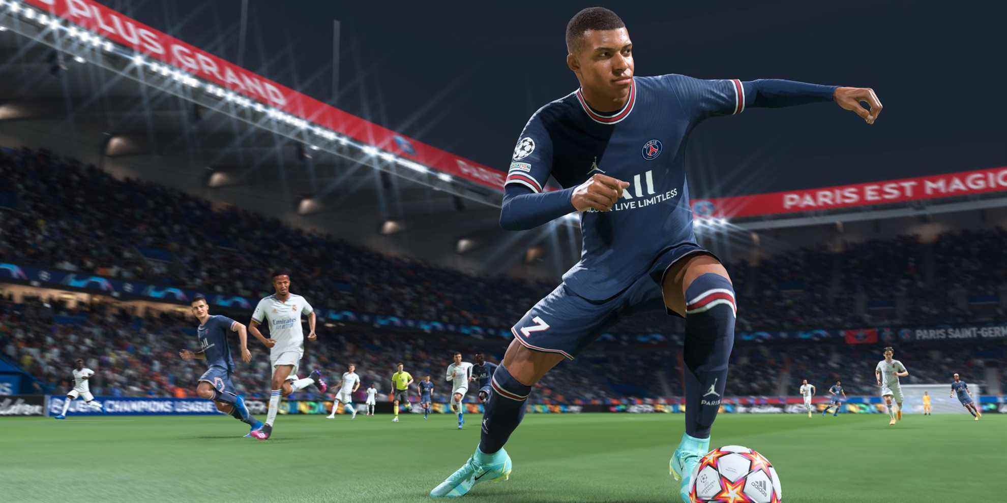 FIFA 22 Mbappe Dribbling