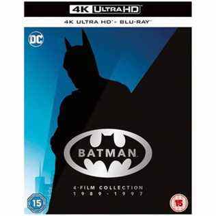 Collection de 4 films de Batman (1989-1997)