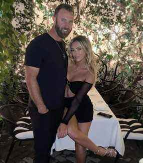 Les fiancés : Dustin Johnson et Paulina Gretzky.  PAULINA GRETZKY/ INSTAGRAM