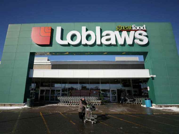 Loblaw s’attend à ce que ses ventes augmentent dans un contexte d’inflation alimentaire élevée et de pandémie