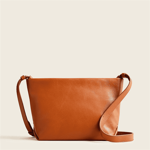 J.Crew Oslo Sac à bandoulière en cuir souple