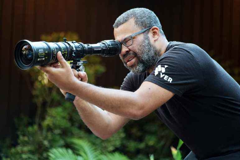 US, Director Jordan Peele, on set, 2019. ph: Claudette Barius / © Universal / courtesy Everett Collection