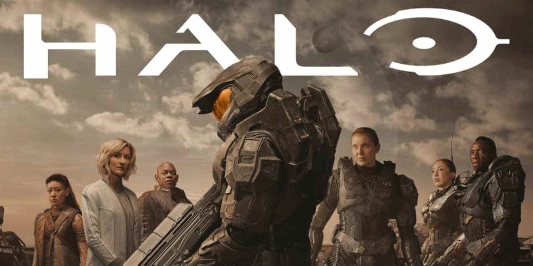 Halo series Master Chief Paramount poster