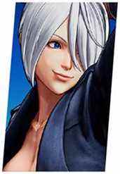 Portrait miniature du personnage d'Ángel via le site Web officiel de SNK King Of Fighters 15.