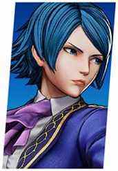 Portrait miniature du personnage d'Elisabeth Blanctorche via le site Web officiel de SNK King Of Fighters 15.