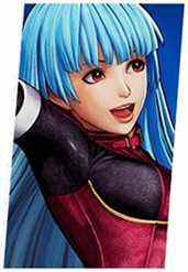 Portrait miniature du personnage de Kula Diamond via le site Web officiel de SNK King Of Fighters 15.