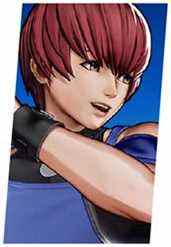 Portrait miniature du personnage de Chris via le site Web officiel de SNK King Of Fighters 15.