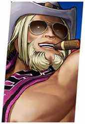 Portrait miniature du personnage d'Antonov via le site Web officiel de SNK King Of Fighters 15.