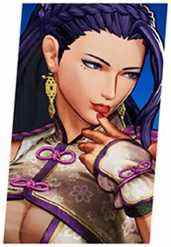 Portrait miniature du personnage de Luong via le site Web officiel de SNK King Of Fighters 15.