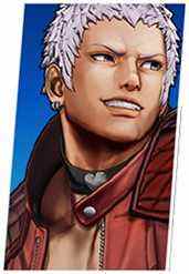 Portrait miniature du personnage de Yashiro Nanakase via le site Web officiel de SNK King Of Fighters 15.