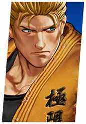 Portrait miniature du personnage de Ryo Sakazaki via le site Web officiel de SNK King Of Fighters 15.