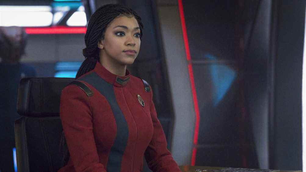 Sonequa Martin-Green comme Burnham dans Star Trek Discovery