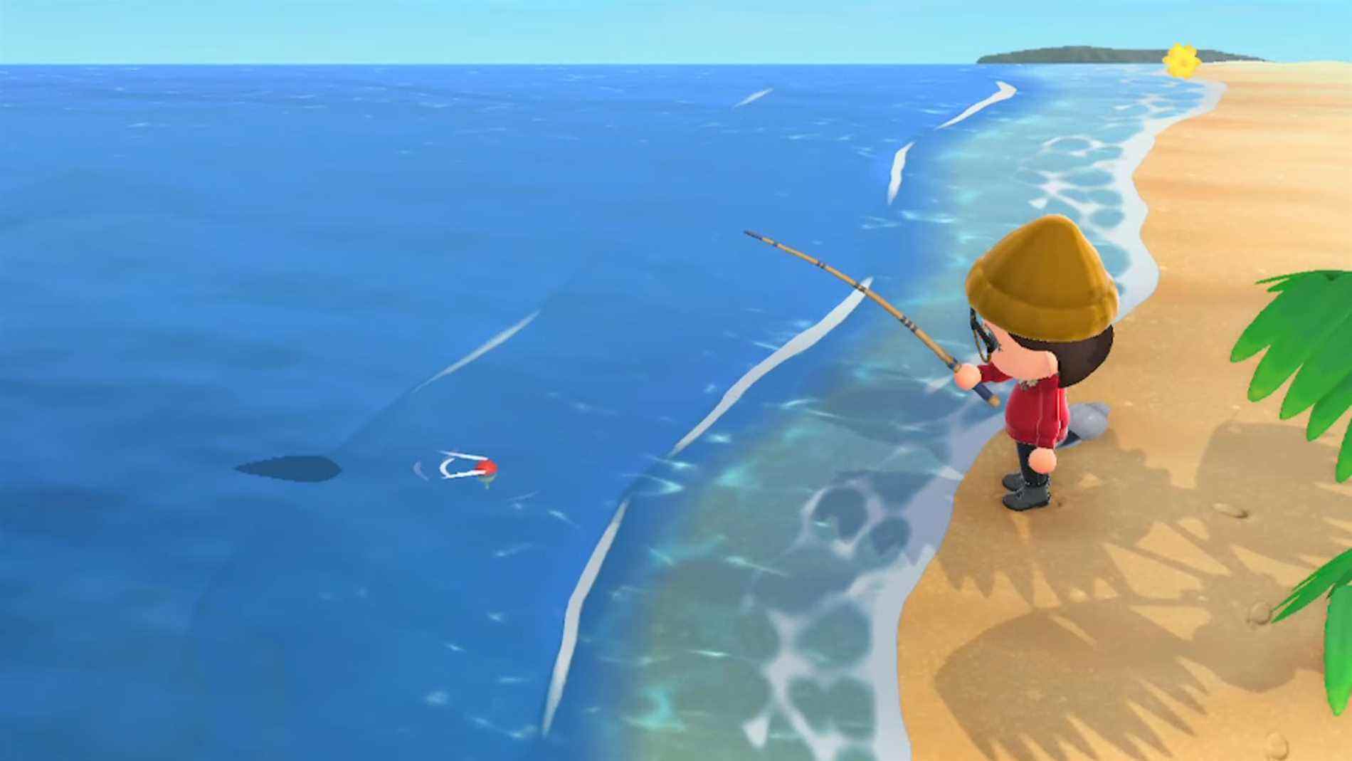 Pêche dans Animal Crossing: New Horizons