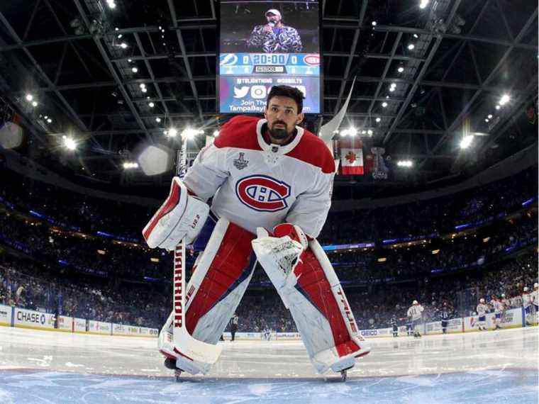 Le gardien des Canadiens Carey Price ne patinera pas avant une semaine