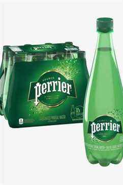 Eau minérale gazéifiée Perrier, 12 pièces