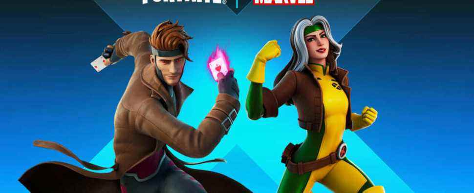 Les skins Fortnite Rogue et Gambit apportent plus de X-Men à la boutique d'objets