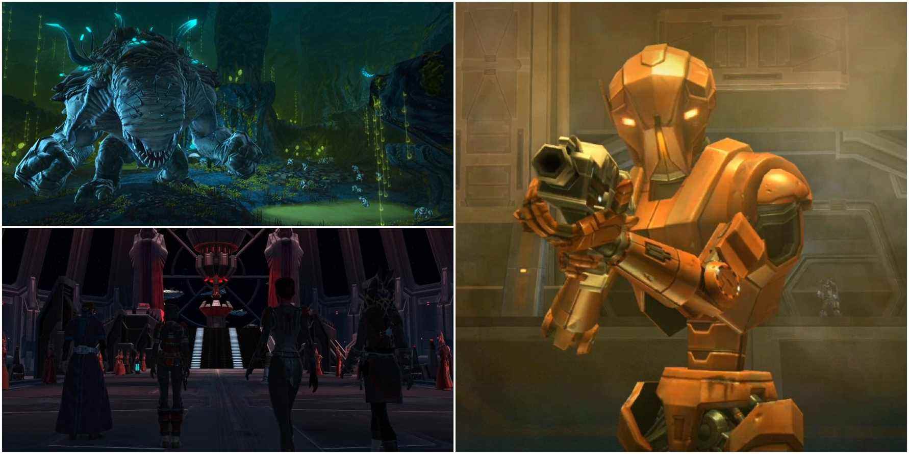 A Split Image Of Star Wars The Old Republic Best Flashpoints