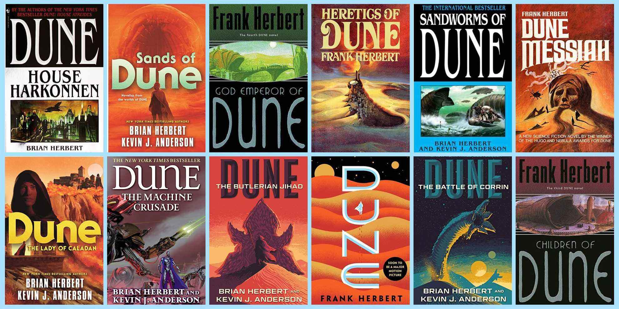 livres de dunes frank et brian herbert avec kevin anderson